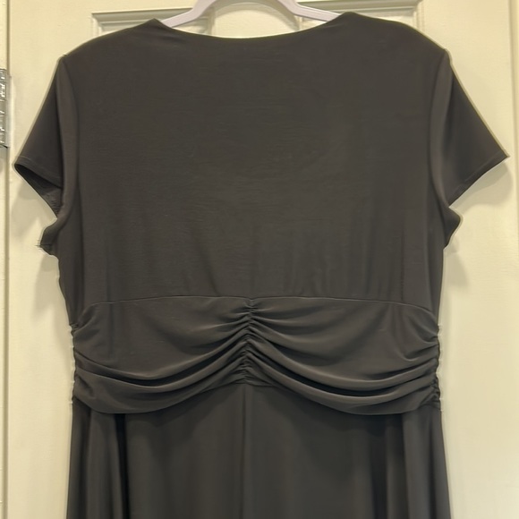R&M Richards Plus Special Occasion Little Black No Wrinkle Dress sz.18 - Picture 9 of 9
